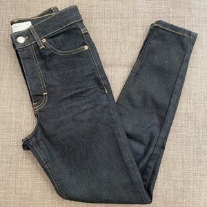 Topshop Jamie Jeans, Dark Indigo Wash, 26W x 30L